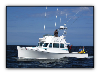 Massachusetts Fishing Charter Boat - AKULA